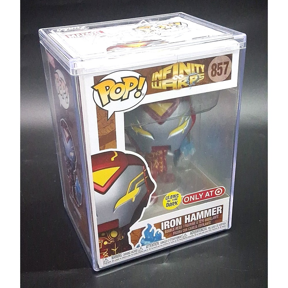 FUNKO POP INFINITY WARPS IRON HAMMER GLOW 857 SPECIAL EDITION EXCLUSIVE